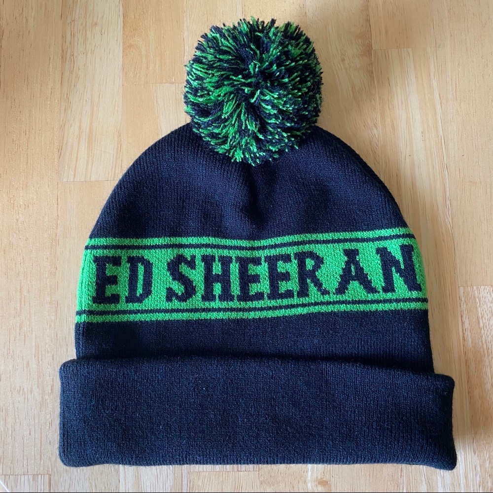 Ed Sheeran Beanie with Pom-Pom NWOT